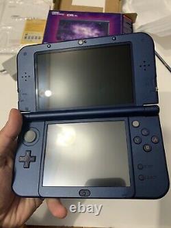New Nintendo 3DS XL Galaxy Edition With Charger 4 GB SD Card SEALED AR CARDS