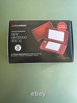 New Nintendo 3DS XL RED GameStop Premium Sealed