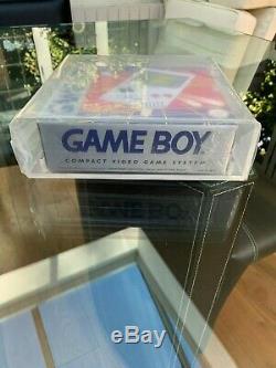 New Nintendo Game Boy 1993 Handheld System UK graded 85+ sealed with red strip