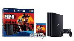 New Sealed 1TB PS4 Pro / Red Dead Redemption II Console Bundle 2