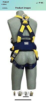 New Sealed 3M Fall Protection Harness Sala isafe Intelligent Safety System Large