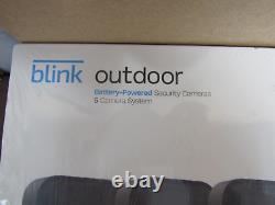 New Sealed Blink Outdoor Battery-powered Sercurity Cameras 5 Camera System (27b)