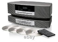 New Sealed Bose Wave Music System III CD Player W 3 Cd Ch SILVER In Color New