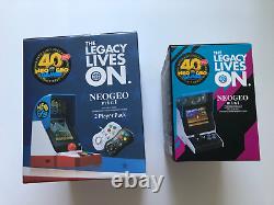 New, Sealed, Collector Condition USA NeoGeo Mini 2-Player Pack + International