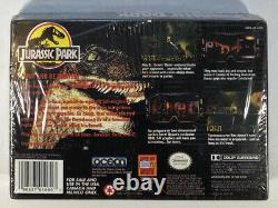 New Sealed Jurassic Park (Super Nintendo Entertainment System, 1993) SNES