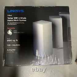 New Sealed Linksys Velop whole home mess systemAX4200 Wifi 6 System 3pack