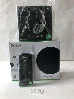 New Sealed Microsoft Xbox Series S 512 GB Digital Bundle Headphones PDP Remote
