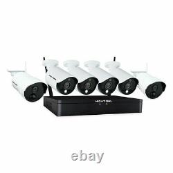 New & Sealed Night Owl 1080p HD Wired Plus Wireless Security System 6 Cameras