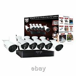 New & Sealed Night Owl 1080p HD Wired Plus Wireless Security System 6 Cameras