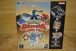 New Sealed Nintendo GameCube Console Pokemon Colosseum Mega Pak PAL UK Version