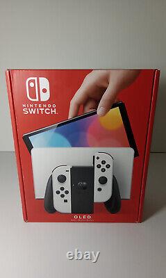 New Sealed Nintendo Switch Console With White Joy-con Oled Model