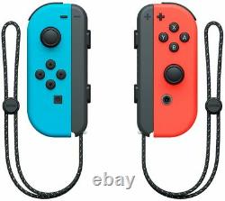 New & Sealed Nintendo Switch OLED Model with Neon Red & Neon Blue Joy-Con, In Hand