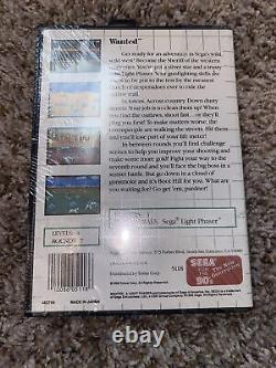 New Sealed Wanted (Sega Master System SMS)