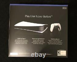 New Sony PS5 Digital Edition Console- White FACTORY SEALED SHIPS FAST