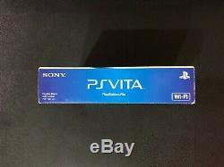 New Sony PS Vita PlayStation Vita PCH-1001 OLED WIFI NEW SEALED FREE SHIPPING