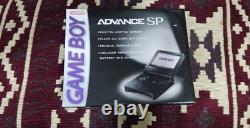 New Unopened Nintendo Gameboy Advance SP Onyx Black AGS-001 Sealed System