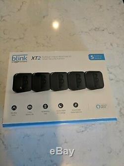 New in sealed box 5 Blink Xt2 1080p Smart Home Security Camera System Black
