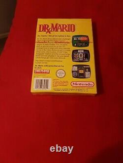 New mint condition and unplayed nes dr mario console and mint sealed mario game