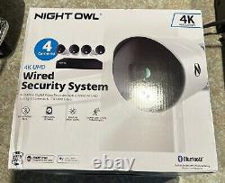 Night Owl 4K Ultra HD Wired Security System New Factory Sealed NEW White