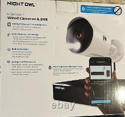 Night Owl 4K Ultra HD Wired Security System New Factory Sealed NEW White