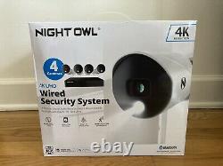 Night Owl Bluetooth 4 Channel 4K Wired DVR 4 Cameras1TBMobile App NEWSEALED