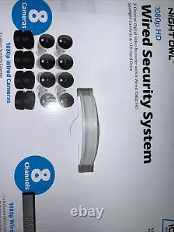 Night Owl Wired 8 Camera Security System New SEALED BOX