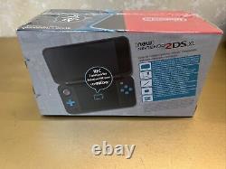 Nintendo 2DS XL Handheld System Black & Turquoise. Brand New Sealed