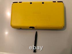 Nintendo 2DS XL Pikachu Edition Console With Charger And Sealed AR Cards