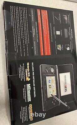 Nintendo 3DS Cosmos Black Handheld System New Sealed Box