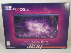 Nintendo 3DS XL Galaxy Edition Handheld System Purple Brand New Factory Sealed