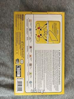 Nintendo 3DS XL Pokemon Pikachu Yellow Console System Sealed Brand New Usa