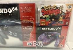 Nintendo 64 N64 VGA 85+ Pokemon Snap Blister Pack Factory Sealed Brand New Mint
