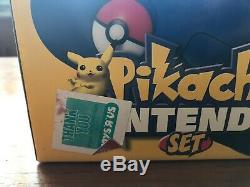 Nintendo 64 Pikachu Set Limited Edition with Bonus Watch, Brand New Sealed