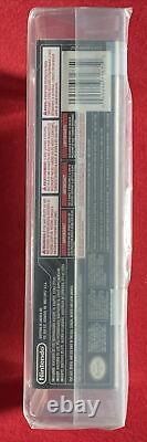 Nintendo DS Lite Cobalt/Black Handheld System New Sealed VGA U85 Top Silver Rare