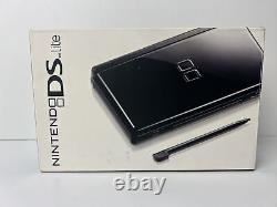 Nintendo DS Lite Handheld Console Onyx Black Brand New Factory Sealed