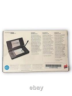 Nintendo DS Lite Onyx Black, New In Box. FACTORY SEALED