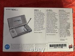 Nintendo DS Lite Silver Game Console Brand New / Factory Sealed
