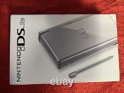 Nintendo DS Lite Silver Game Console Brand New / Factory Sealed