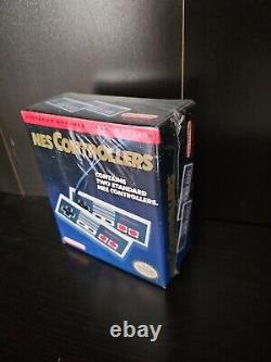 Nintendo Entertainment System Controllers 2-Pack 1990 New SEALED Rare
