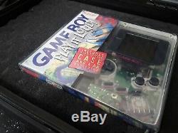 Nintendo GAMEBOY 1989 SEALED Play it Loud Series CLEAR DMG-01 EXTRA RARE