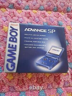 Nintendo Game Boy Advance SP Console Cobalt Blue BRAND NEW SEALED
