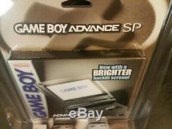 Nintendo Game Boy Advance SP Graphite Handheld System GBA SP New Factory Sealed