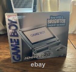 Nintendo Game Boy Advance SP Pearl Blue ags 101 BRAND NEW SEALED AUTHENTIC
