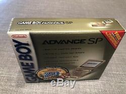 Nintendo Game Boy Advance SP Super Mario Bros 3 Toys R Us Gold System SEALED
