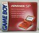Nintendo Game Boy Advance Sp Red Flame Brand New Sealed Outer Box Damage Rare
