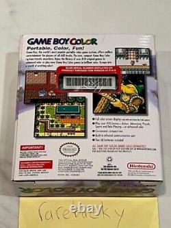Nintendo Game Boy Color Atomic Purple Console NEW SEALED MINT, RARE READ