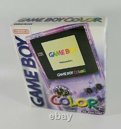 Nintendo Game Boy Color Console (Atomic Purple) Brand New in Sealed Box