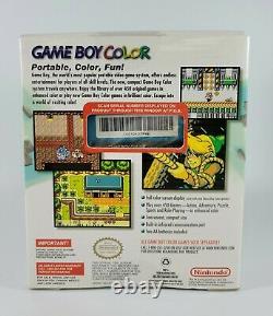 Nintendo Game Boy Color Console (Teal) Brand New in Sealed Box