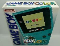 Nintendo Game Boy Color Game Teal Brand New Factory Sealed