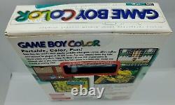 Nintendo Game Boy Color Game Teal Brand New Factory Sealed